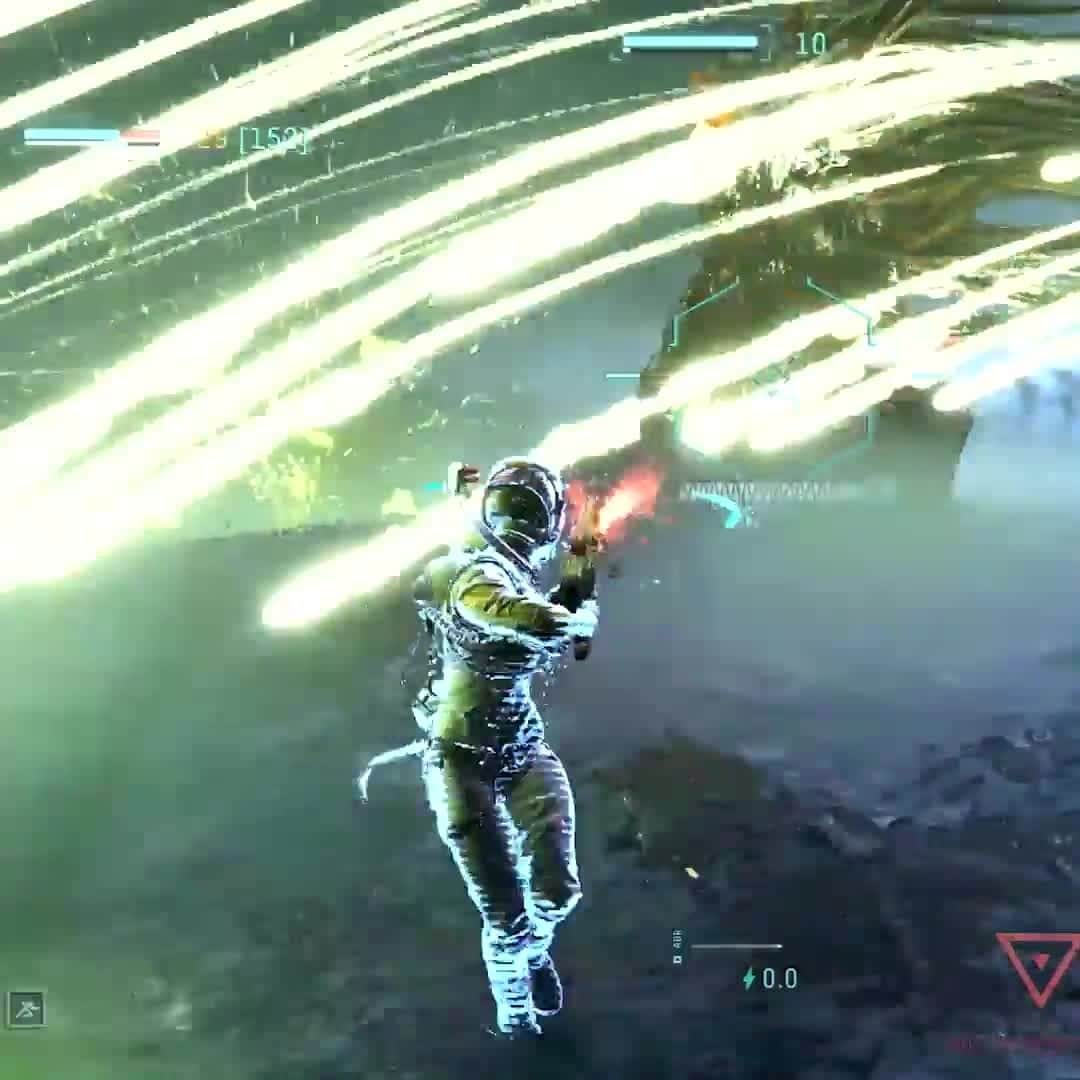のインスタグラム：「Inhuman creatures and an oppressive alien world highlight this extended look at Returnal, coming to PS5 on April 30.」