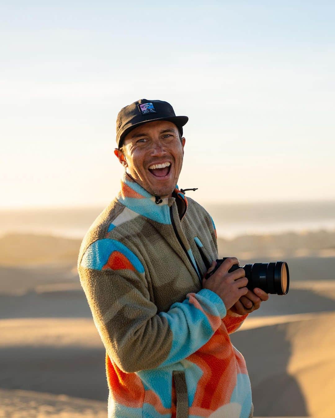 クリス・バーカードのインスタグラム：「Presenting the Chris Burkard Studio x Adventure Division collection.⠀ ⠀ I’m proud to partner with @billabong to help push the boundaries of their Adventure Division purpose-built outdoor product. A collection that combines inspiring landscapes and photography with the colorful imagination of Australian creative @luketaaffe.⠀ ⠀ Tap into our link in bio to add a touch of magic to your day.」