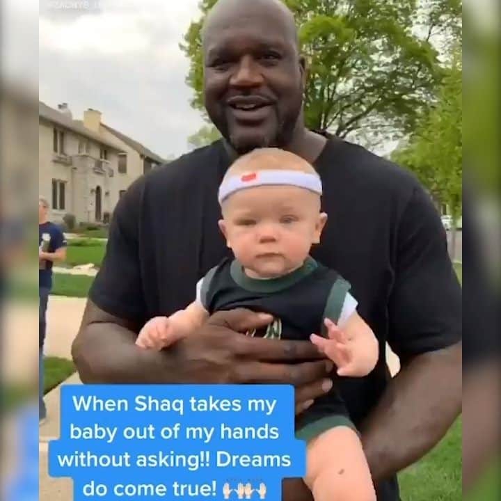 espnのインスタグラム：「Shaq is the best 😂 (via Lyft/YouTube, @the_cole.anthony, @jarrettjack03, zachyb_18/TikTok, @shaq, @stephenasmith)」