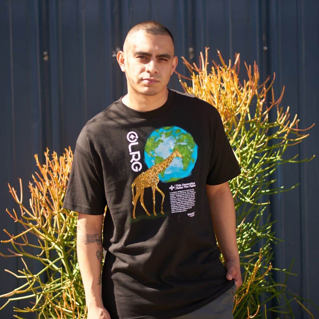 エルアールジーのインスタグラム：「Designed with Creative Culture in Mind | This Generation Rules the Nation Tee available now.」