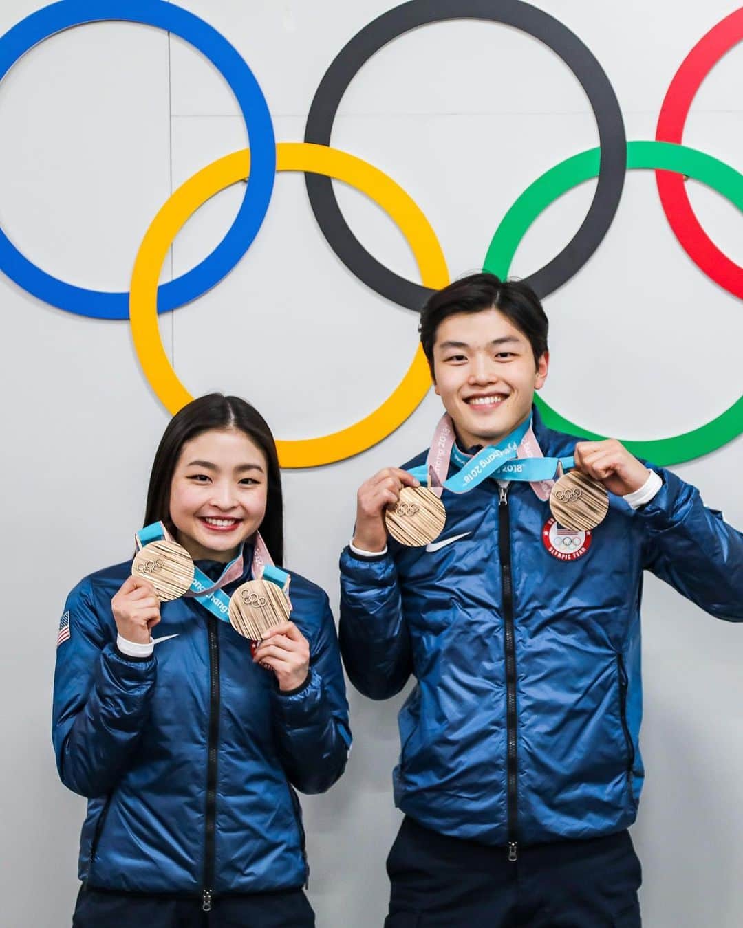 アレックス・シブタニのインスタグラム：「This time of year will always be special for us. Sharing more @olympics memories that you ask to see in our IG Story today. ❤️  #shibsibs #olympics #pyeongchang2018 #teamusa #figureskating #icedance #siblings」
