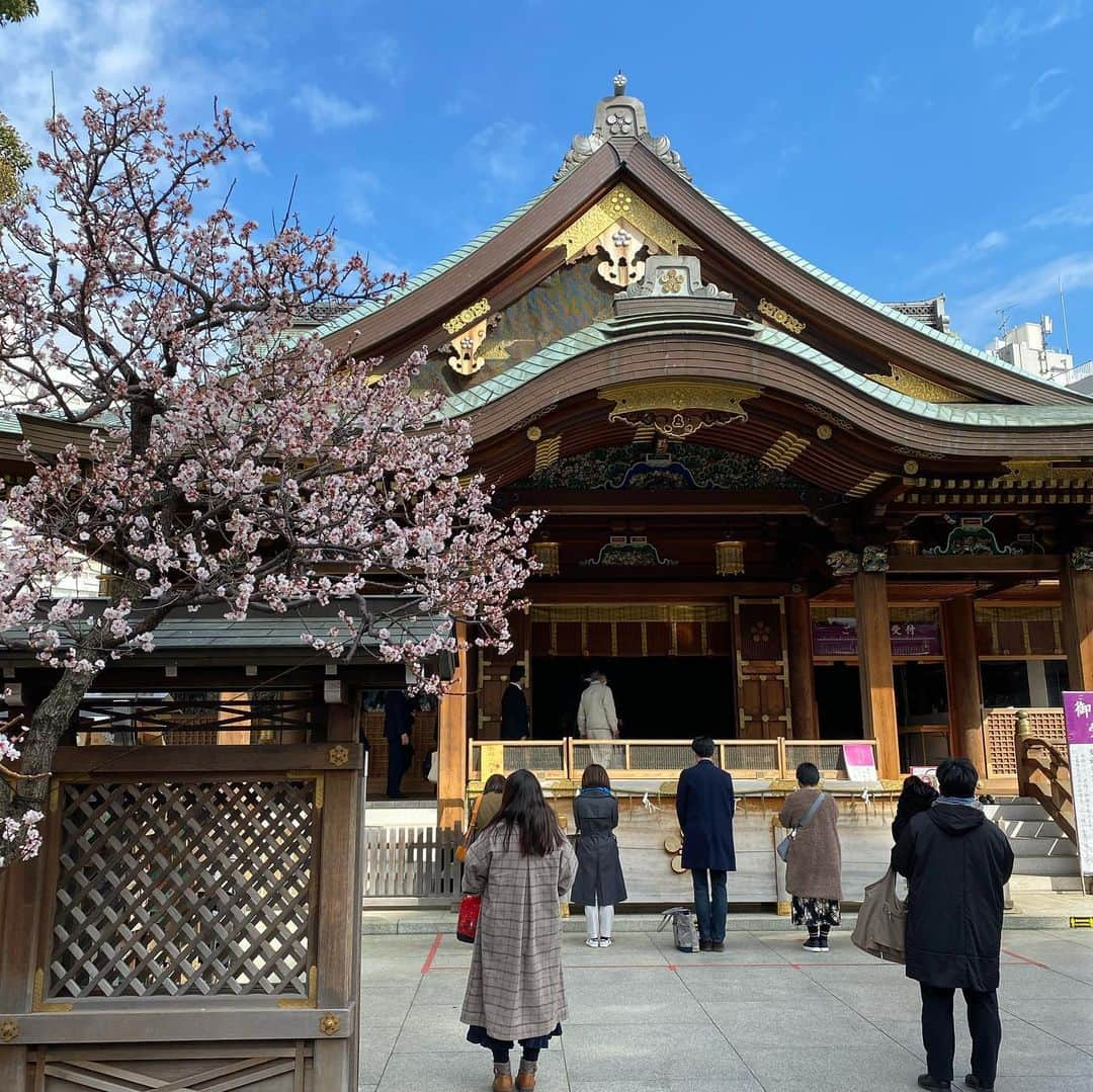 徳重杏奈さんのインスタグラム写真 - (徳重杏奈Instagram)「🌸﻿ 梅が気持ちよさそう。﻿ ﻿ 今年の桜も楽しみですね。﻿ ﻿ みんなの思いも届きますように🙏🌸﻿ ﻿ ﻿ ﻿ #学問の神様 #湯島天神 #合格祈願 #梅 #アナウンサー #徳重杏奈﻿」2月26日 10時48分 - anna.tokushige