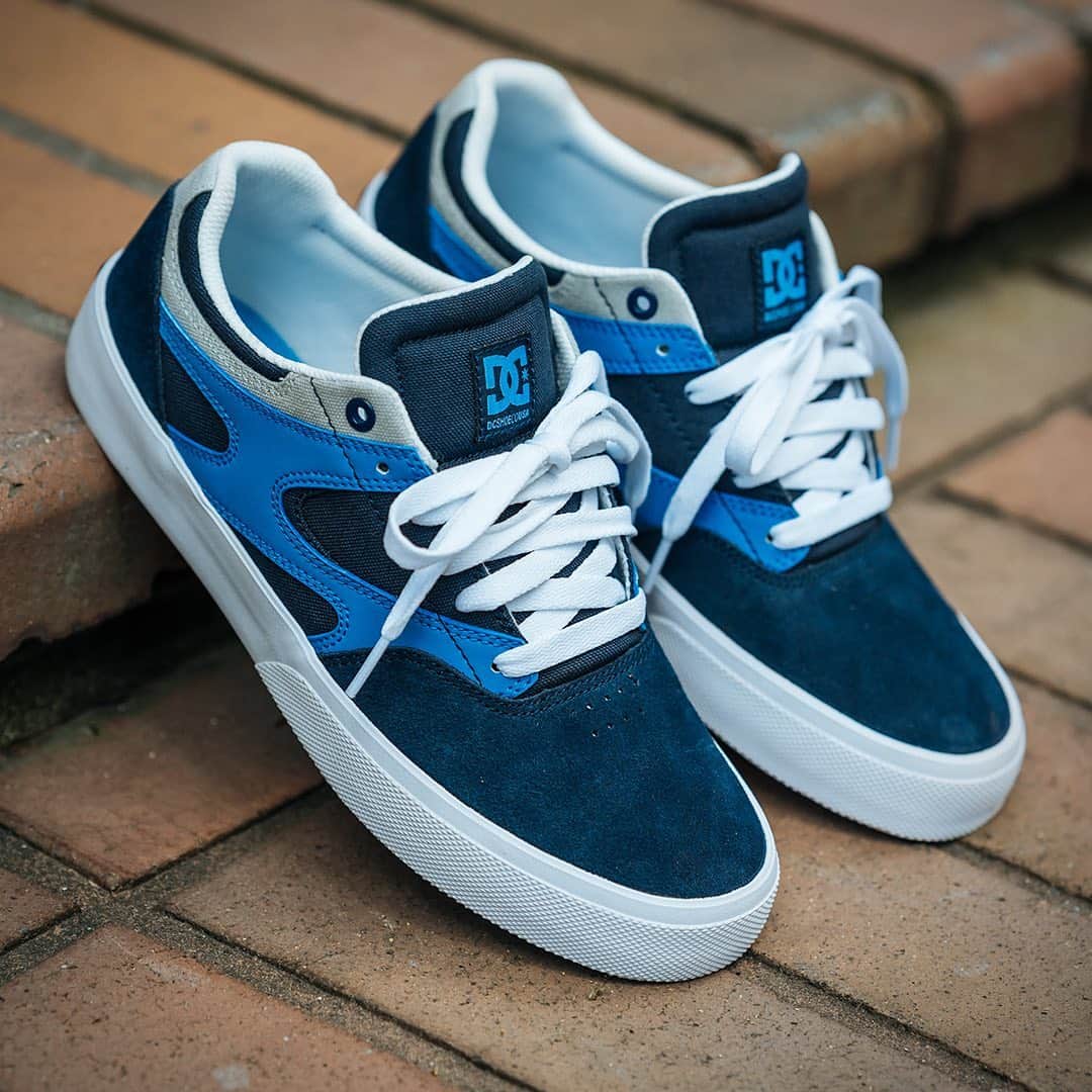 DCシューズのインスタグラム：「The @willmarsh Kalis Vulc 🔵⚪️  Available now in select skate shops and online at the link in bio.」