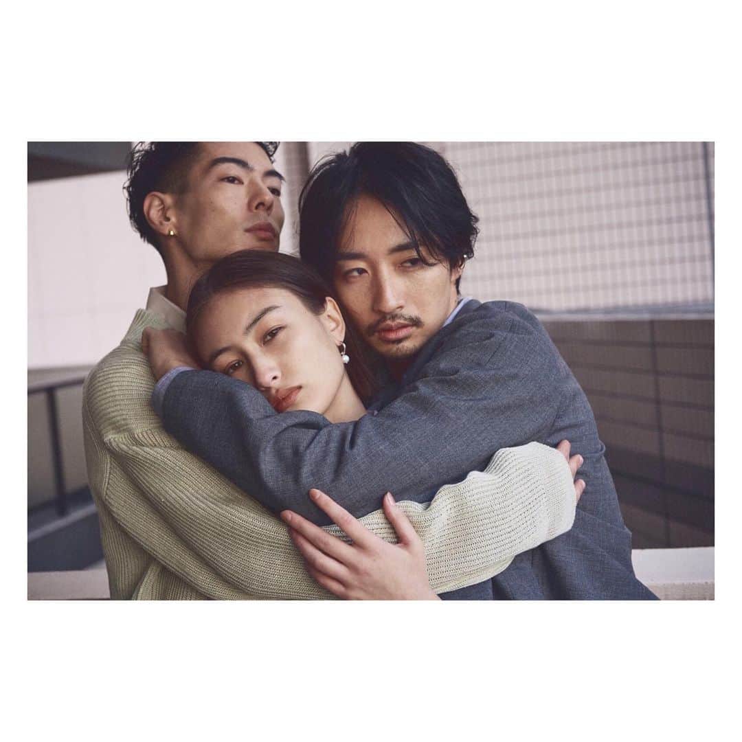 のインスタグラム：「Mr.mimi33 X @shota2784   楽しい撮影でした. Thank you. @mr.mimi33_jp   Photographer @tsuchiyama_daisuke  Stylist : @shota2784  Hairmake: @yukarihayashi」