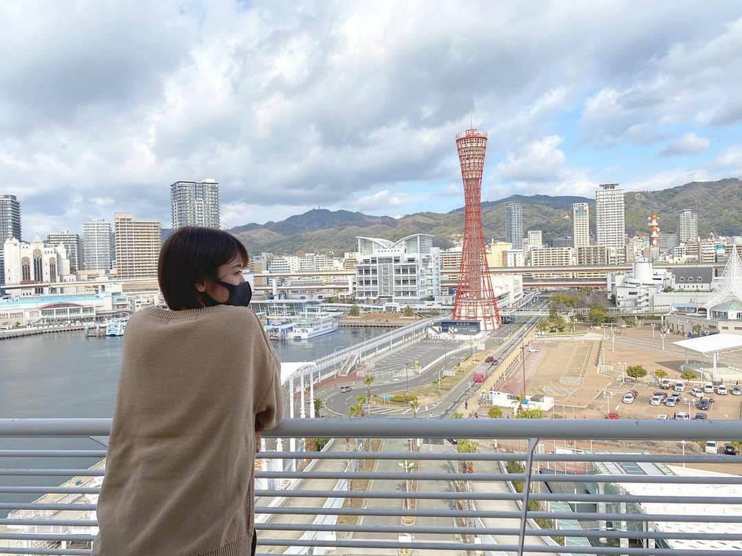 のインスタグラム：「The 神戸 #ここのホテルはリーズナブルでオススメ #景色もよき #繁華街から近いから #すぐ遊びに行ける #メリケンパークを一望 #イニエスタには会えなかった #神戸#オリエンタルホテル」