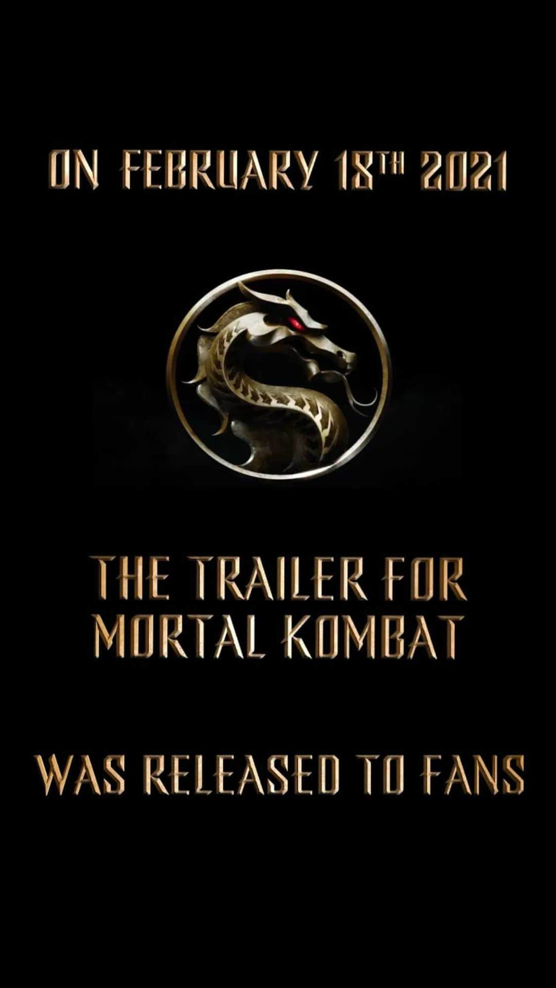 ルーディ・リンのインスタグラム：「Not gonna lie, you guys got me...I cried. You all are reason we break records! #MortalKombatMovie」