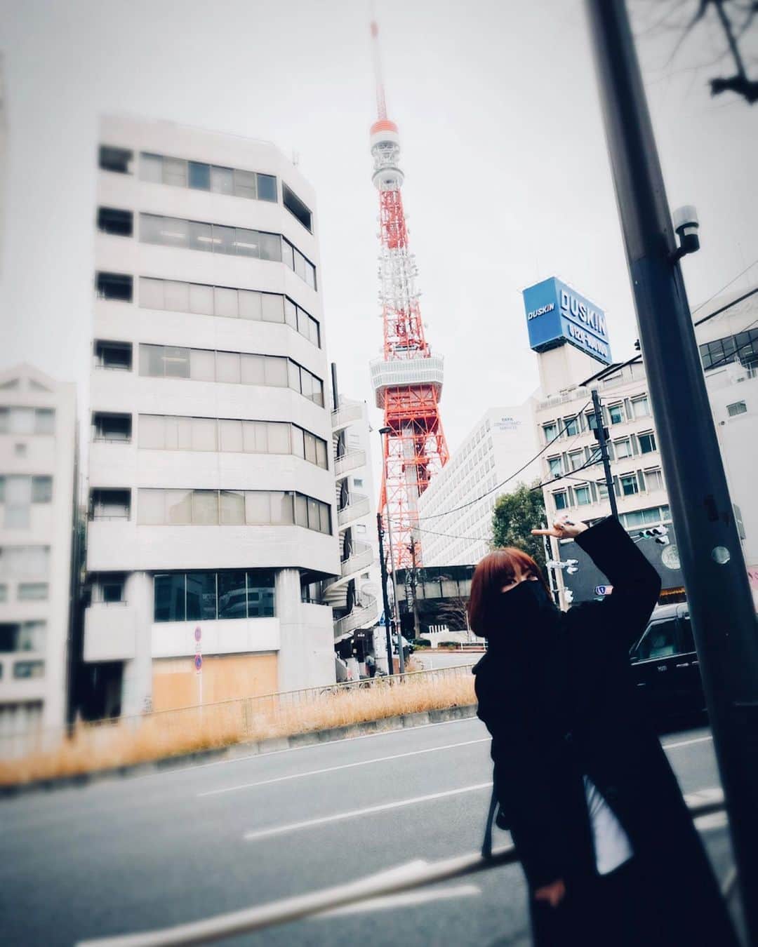 ナノさんのインスタグラム写真 - (ナノInstagram)「Tokyo Tower on my way to work🗼  #tokyotower  #東京タワー」2月26日 13時02分 - nanonano_me