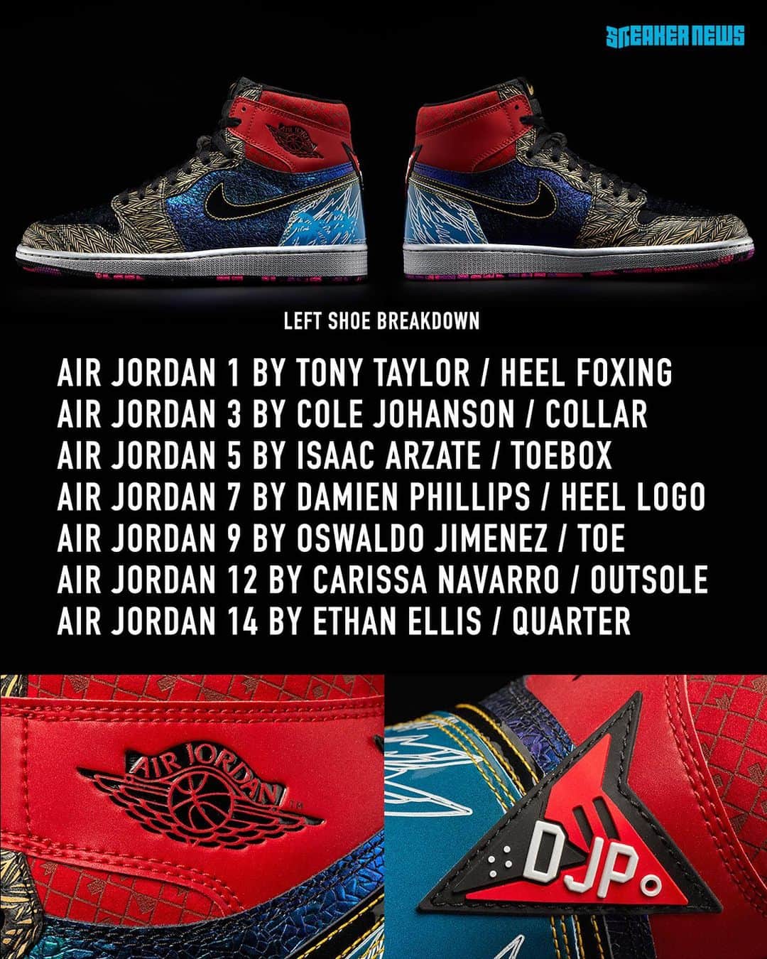 Sneaker Newsさんのインスタグラム写真 - (Sneaker NewsInstagram)「How many of the fourteen Air Jordan Doernbecher releases do you own? Comment below...」2月26日 13時44分 - sneakernews