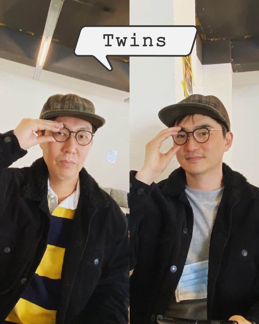 キム・ヨンチョルさんのインスタグラム写真 - (キム・ヨンチョルInstagram)「#데칼코마니 누가 #김영철 일까요? (당신이) 궁금한 이야기Y 에 제보해주세요 ㅋㅋ 방송은 금요일밤 8시 50분이래요, 옆에 있는 #김석훈 씨가! ㅎㅎㅎㅎ photo by two 혜정! 👍」2月26日 13時49分 - luxekim