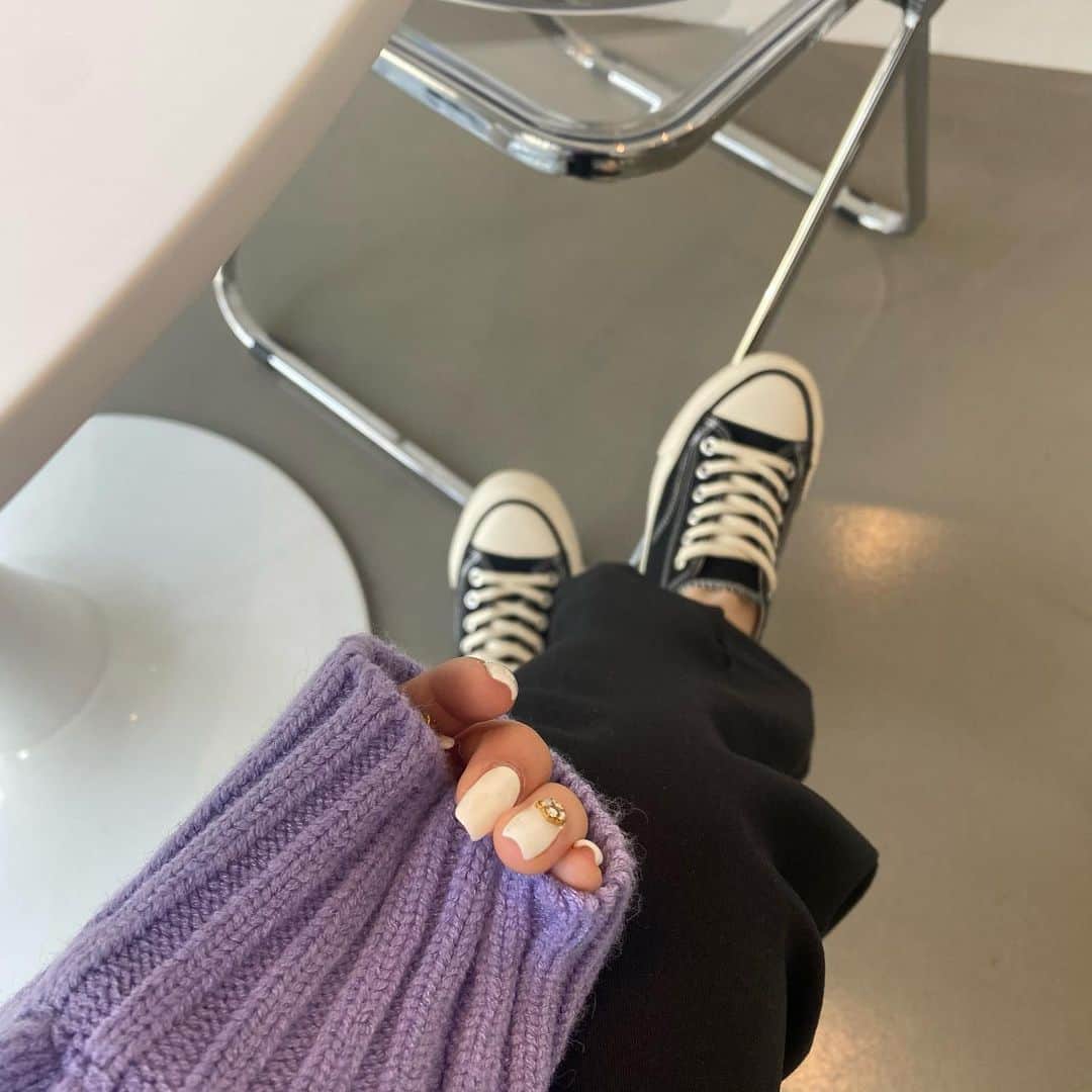 のインスタグラム：「💜」