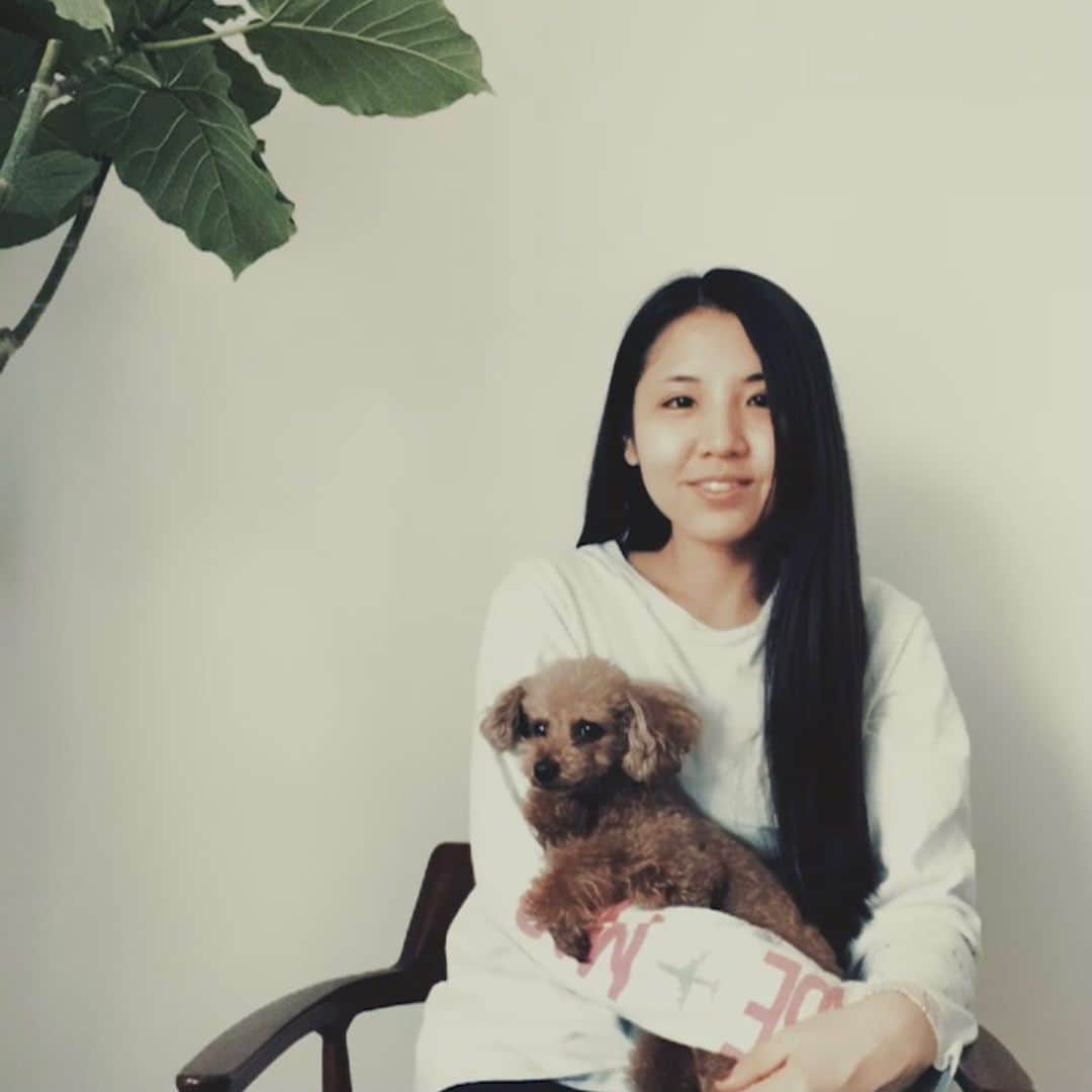 阿部真央のインスタグラム：「offです。  今日もいっぱい笑おうね🌸」
