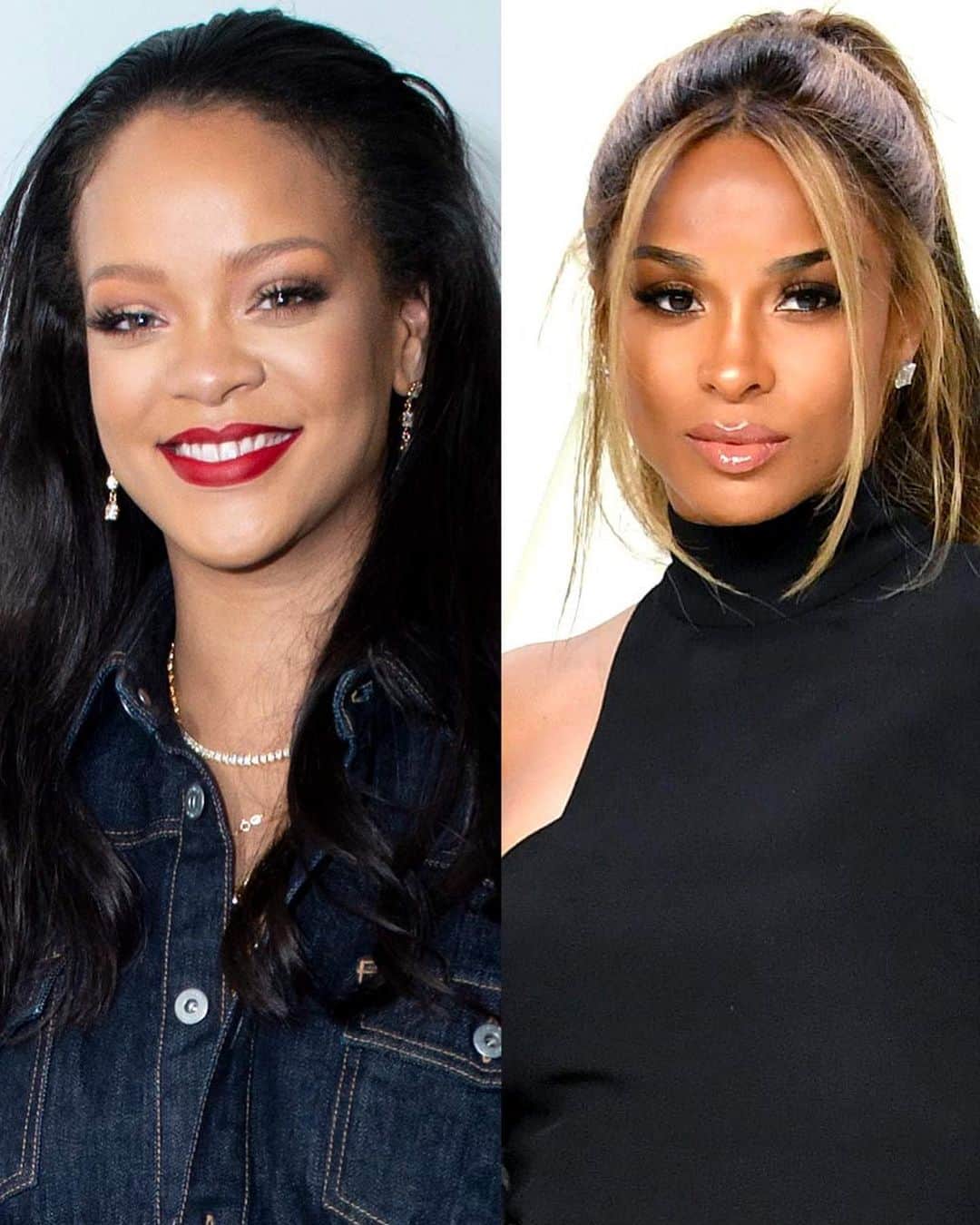 Just Jaredさんのインスタグラム写真 - (Just JaredInstagram)「It has exactly been 10 years since that epic Twitter exchange between Rihanna and Ciara. Tap this photo at the LINK IN BIO to read the whole thread between the two stars. #Rihanna #Ciara Photos: Getty」2月26日 15時43分 - justjared