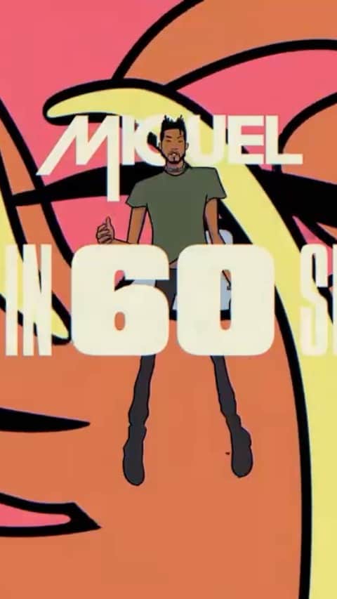 ミゲルのインスタグラム：「Thank you for showing love and supporting me and my music through the journey. I left a few notable things out because the best is yet to come 🔪🌹 special thanks to @thisiscertified   Animation: @ericfosterstudio Creative Direction: Miguel Produced by: @thisiscertified」