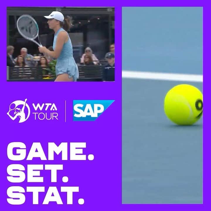 WTA（女子テニス協会）のインスタグラム