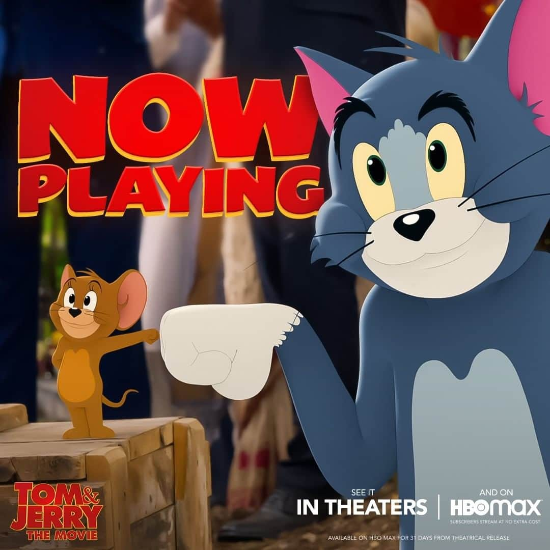 Warner Bros. Picturesさんのインスタグラム写真 - (Warner Bros. PicturesInstagram)「The big day for our hiss-terical duo has arrived! Tom & Jerry is NOW PLAYING in theaters and streaming on @HBOMax! See it your way: link in bio. #TomAndJerryMovie」2月27日 2時00分 - wbpictures