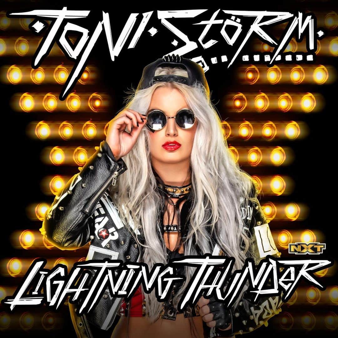 トニー・ストームのインスタグラム：「My new entrance music is now available on @spotify and @applemusic 😎🤘🏼」