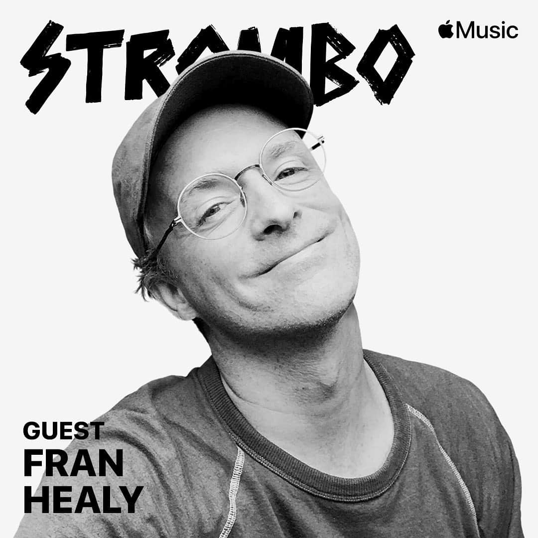 トラヴィスのインスタグラム：「Fran joins @strombo today at 2pm PST / 5pm EST on @applemusic: apple.co/Strombo Tune in!」