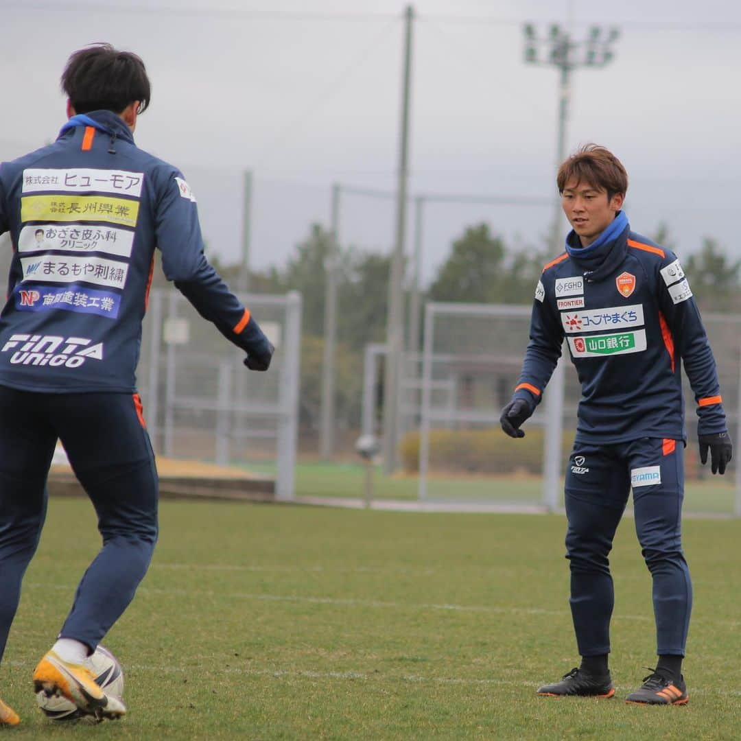 レノファ山口FCさんのインスタグラム写真 - (レノファ山口FCInstagram)「2月26日　トレーニング #renofa #レノファ山口 #池上丈二 #新保海鈴 #川井歩 #田中陸 #森晃太 #佐藤謙介」2月26日 18時15分 - renofa_yamaguchi