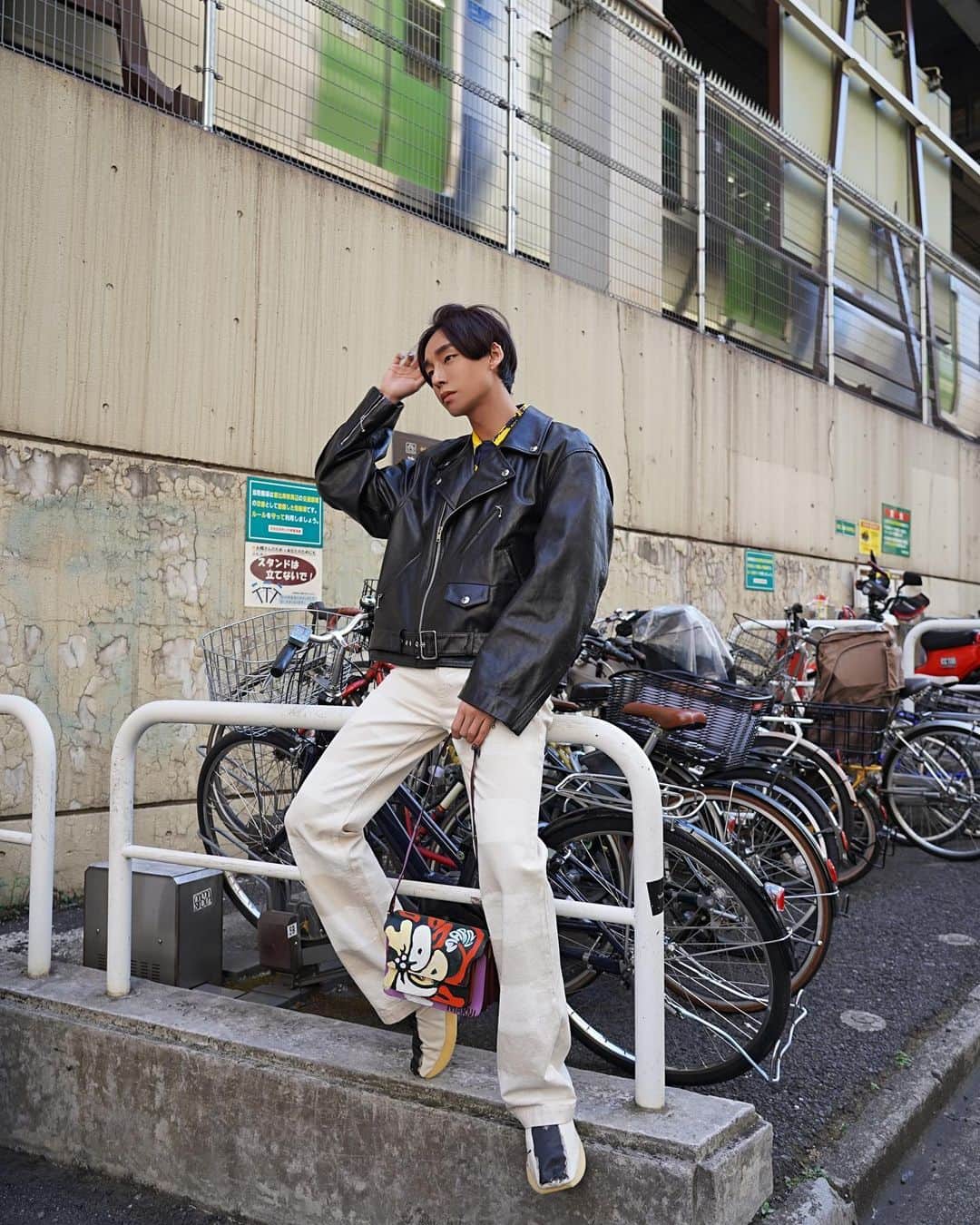 Noah（ノア）のインスタグラム：「Black is the sexiest in the prism  #TaikiNoah#Marni#MFW#2021AW」