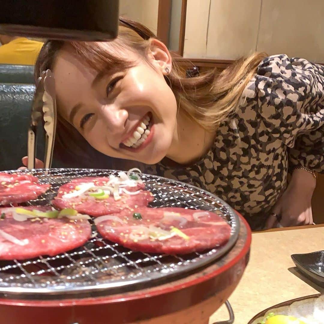 鈴木えりかのインスタグラム：「友達と焼肉🍻うぇい❕」