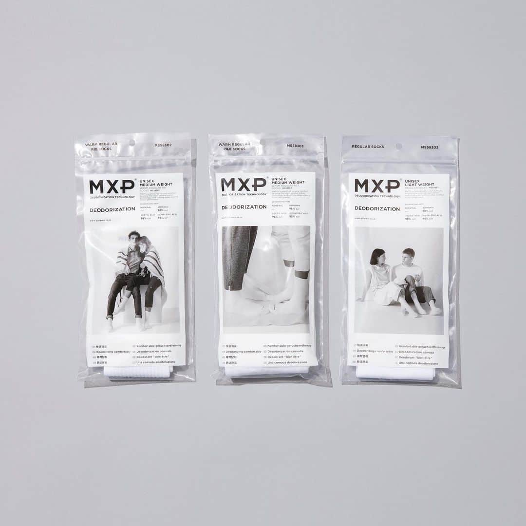 mxp_peopleさんのインスタグラム写真 - (mxp_peopleInstagram)「【DEODORANT SOCKS】 ムレてニオイやすい足元のエチケットとして活用したい、高い消臭機能を備えた〈DEODORANT SOCKS〉シリーズ。 「マキシフレッシュ®」糸を使用して編みたて、汗の主成分であるアンモニア、イソ吉草酸、酢酸を中和・吸着して気になる足のニオイを消臭します。 WARMシリーズは光電子®ファイバーによる遠赤外線の保温効果もプラス。足元が冷える季節にはおすすめの1足です。  #MXP#臭わないを着る#機能素材#消臭#deodorant#ソックス」2月26日 19時11分 - neutralworks.onlinestore