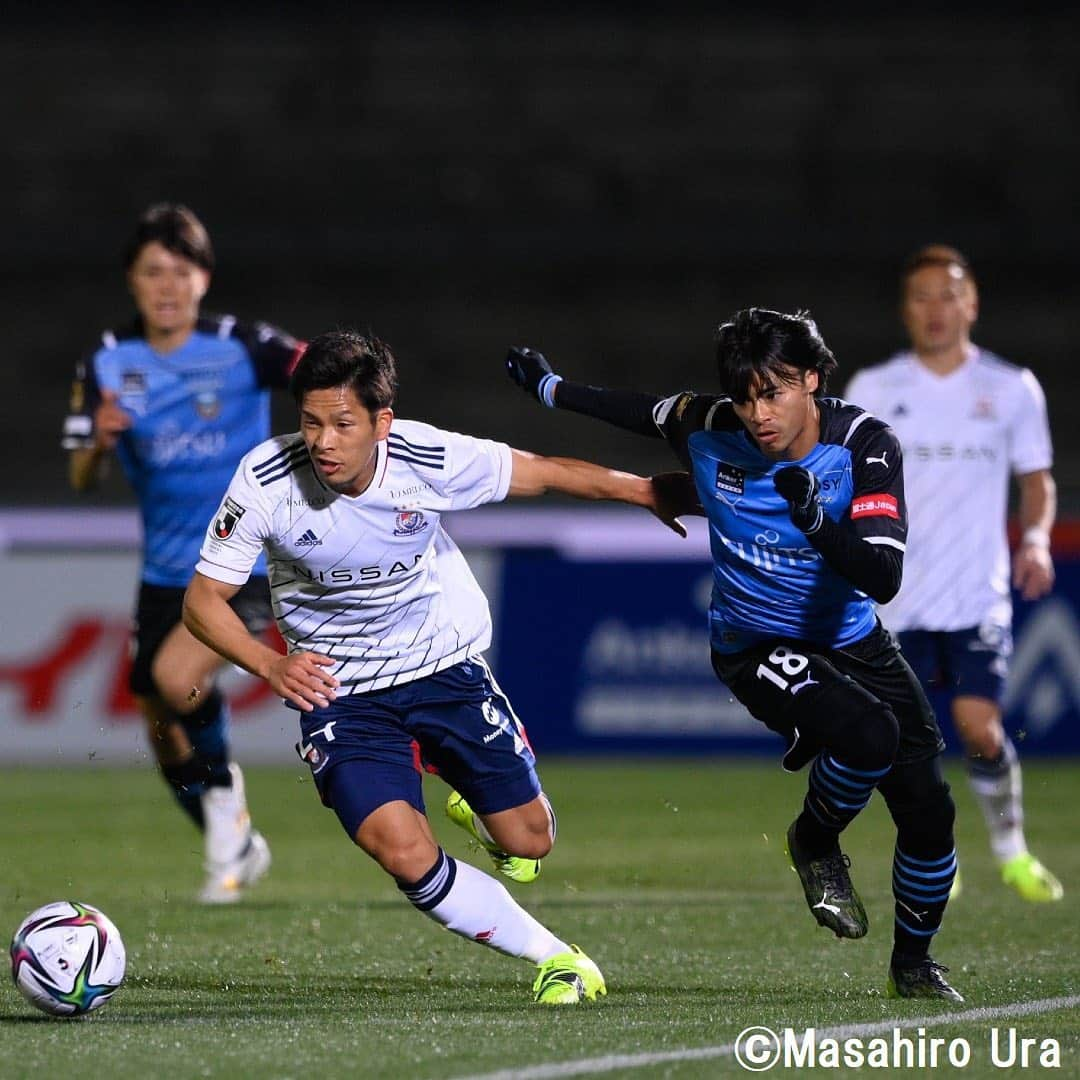 Goal Japanさんのインスタグラム写真 - (Goal JapanInstagram)「. ＼ 🐬 王者・ #川崎フロンターレ、白星発進！⚪️ ／ #家長昭博 の2ゴールで2019年の王者・横浜FMを下す！ (Photo: Masahiro Ura) . #soccer #football #jleague #J1 #kawasakifrontale #frontale #goaljleague #サッカー #フットボール #Jリーグ #明治安田生命Jリーグ #明治安田生命J1リーグ #2021のヒーローになれ #⚽」2月26日 20時36分 - goaljapan