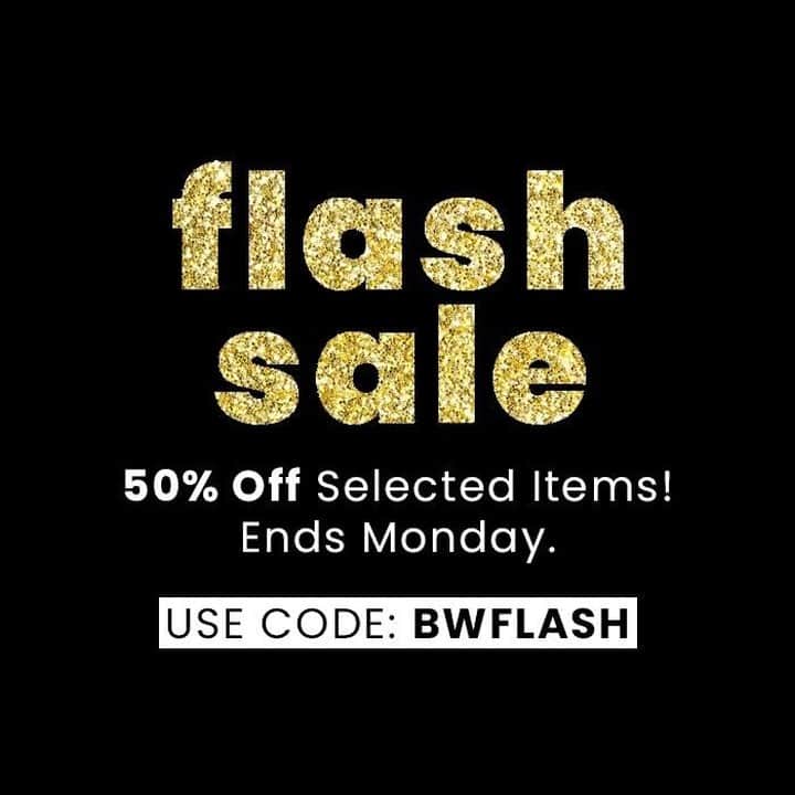 バトラー&ウィルソンのインスタグラム：「To celebrate the end of another lockdown month, we're having an online flash sale with 50% off selected items. Hurry, limited stock! Ends Monday. Use code: BWFLASH at checkout」