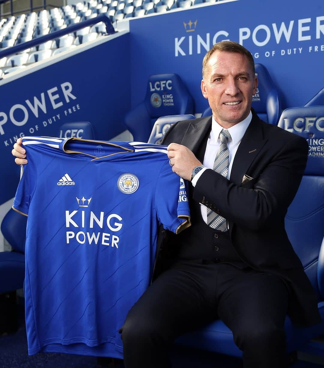 レスター・シティFCさんのインスタグラム写真 - (レスター・シティFCInstagram)「#OnThisDay two years ago, Brendan Rodgers became Leicester City manager 🦊🔵  #lcfc」2月26日 20時58分 - lcfc