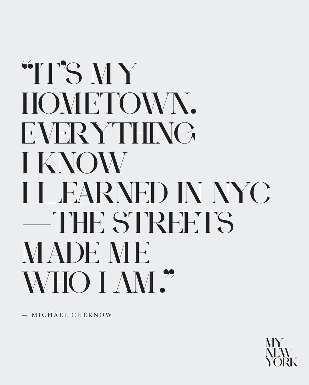 デイビット・ユーマンさんのインスタグラム写真 - (デイビット・ユーマンInstagram)「@michaelchernow, cofounder of The Meatball Shop and founder of Seamore’s, shares his New York. “It’s my hometown. Everything I know I learned in NYC—the streets made me who I am.” #MyDYNewYork #DavidYurmanMen」2月27日 3時29分 - davidyurmanmen