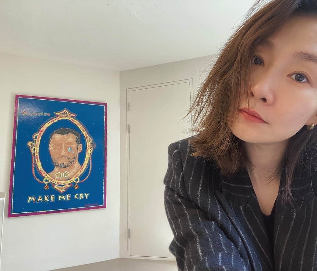 パク・ヒョジュのインスタグラム：「오늘 반한 그대 #MAKEMECRY . . 그리고 오래 머물고 싶은  @kod_artlab」