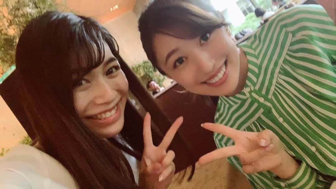 田中めぐみさんのインスタグラム写真 - (田中めぐみInstagram)「事務所の仲良し💗 紗友里ちゃんと☕️カフェ☕️〜🥰 (撮影時以外は、 きちんとソーシャルディスタンス🛋)  同じ現場があって💕 楽しすぎる時間を過ごしました〜🤗  #ホリプロ #アナウンサー #楠紗友里 ちゃん #田中めぐみ」2月26日 22時26分 - megumin5rp