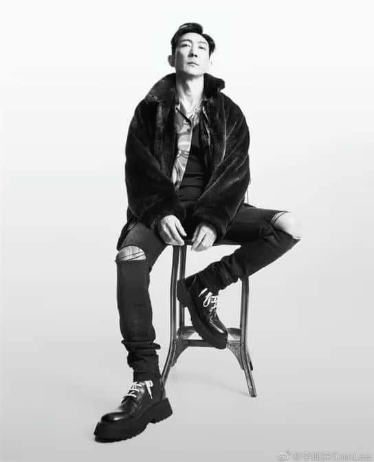 サム・リーのインスタグラム：「我不是rapper」