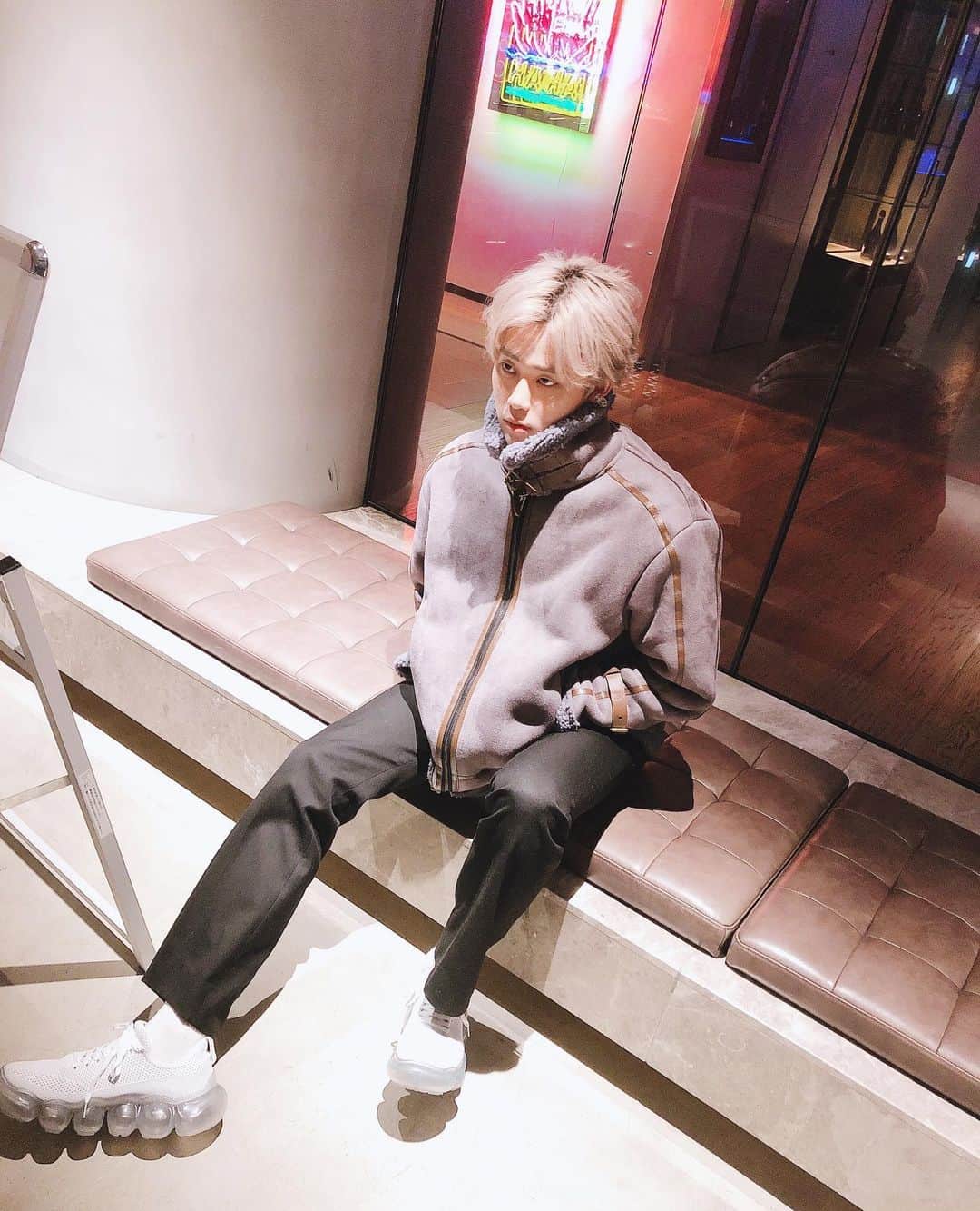 YUKIのインスタグラム：「もこもこ」
