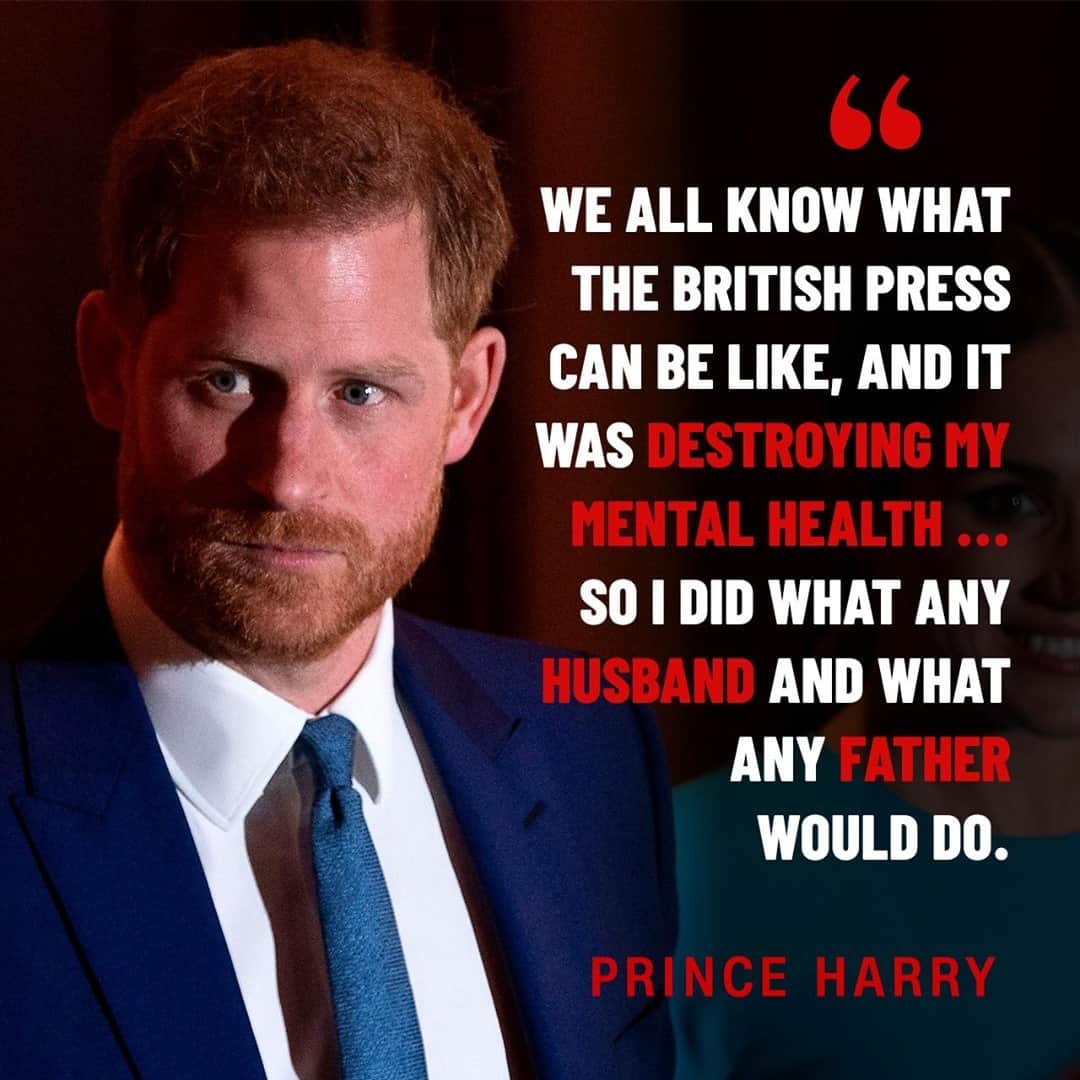 CNNさんのインスタグラム写真 - (CNNInstagram)「Prince Harry has said he stepped back from the royal family last year because the British press was "destroying" his mental health. In a rare one-on-one interview in which he discussed the pressures of royal life and his move away from London, Harry told "The Late Late Show" host James Corden that he decided he needed to "get (his) family out of here" and that he preferred the depiction of royal life seen on Netflix show "The Crown" to the one published in newspapers. Tap the link in our bio for more on the interview. ⁠ ⁠ (📸: JUSTIN TALLIS / AFP)」2月26日 23時35分 - cnn