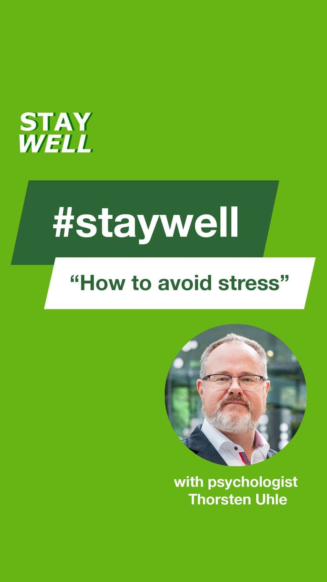 バイエルのインスタグラム：「Have you ever heard of resilience? It is the “immune system” of the psyche that helps us cope with the changes and challenges life throws at us. This week, psychologist Thorsten Uhle shares 3 tips on how to avoid stress because too much not only affects you mentally, it can also trigger physical illness. Stay tuned for more tips next week  #mentalhealth #resilience #psychology #nostress #mentalhealthawareness」