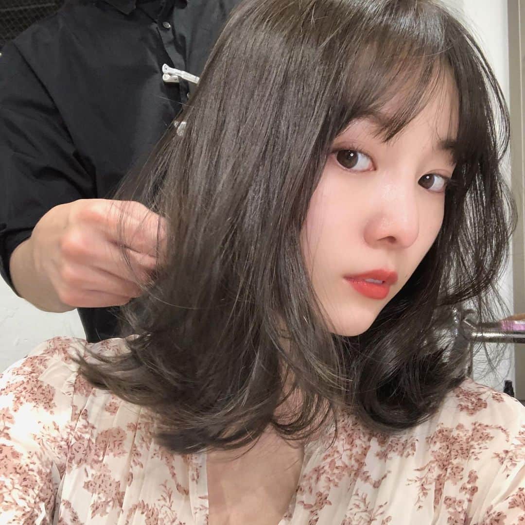 金田和樹さんのインスタグラム写真 - (金田和樹Instagram)「ダブルケアカラーで叶う春の明るめオリーブベージュ♡」2月26日 23時48分 - kaneta.hair