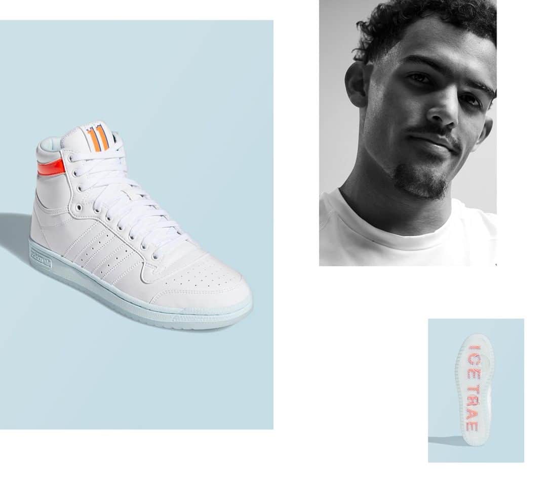 Foot Lockerのインスタグラム：「ICE TRAE ❄️ @traeyoung's @adidasoriginals Top Ten is now available!」
