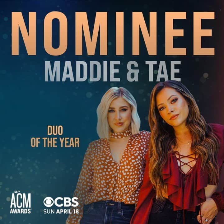 Maddie & Taeのインスタグラム：「It’s always an honor 🤍 thank you to our country music family & @acmawards! #ACMawards」