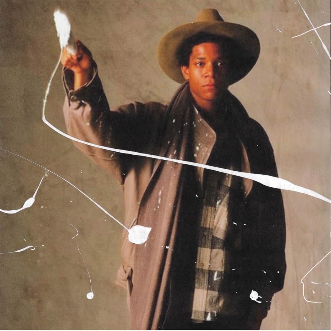 Nick Fouquetのインスタグラム：「📸 Yukata Sakano: Jean-Michel Basquiat 1983」