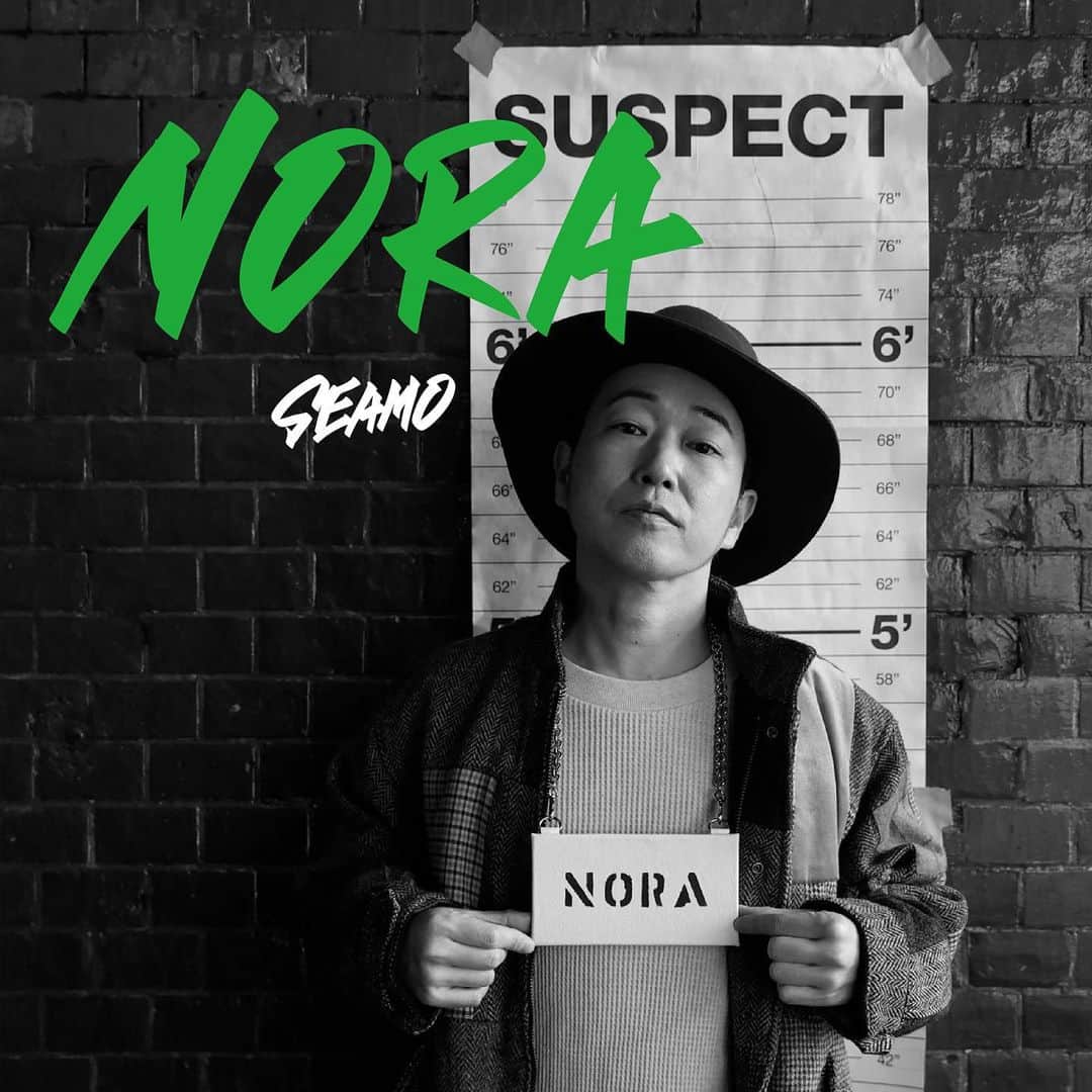 草川瞬のインスタグラム：「【Works】﻿ ﻿ 2021.02.24 Release!!﻿ ﻿ SEAMOさん New Album﻿  「NORA」﻿ ﻿ M4. 俺は俺﻿ M8. 老GUY﻿ ﻿ 塾長のアルバムに2曲作曲で参加させて頂きました！﻿ 2曲ともBacking Vocalとしても参加させて頂いてます！ ﻿ 本当に今までのご恩からすれば﻿ 1mmの恩返しにもならないけど﻿ 気合い入れまくって作ったので﻿ マジで聞いて頂きたいです🔥﻿ ﻿ 共作には東海仲間のRINZO,HIKIE！﻿ ﻿ SEAMOさん﻿ 改めてリリースおめでとう御座います！！」