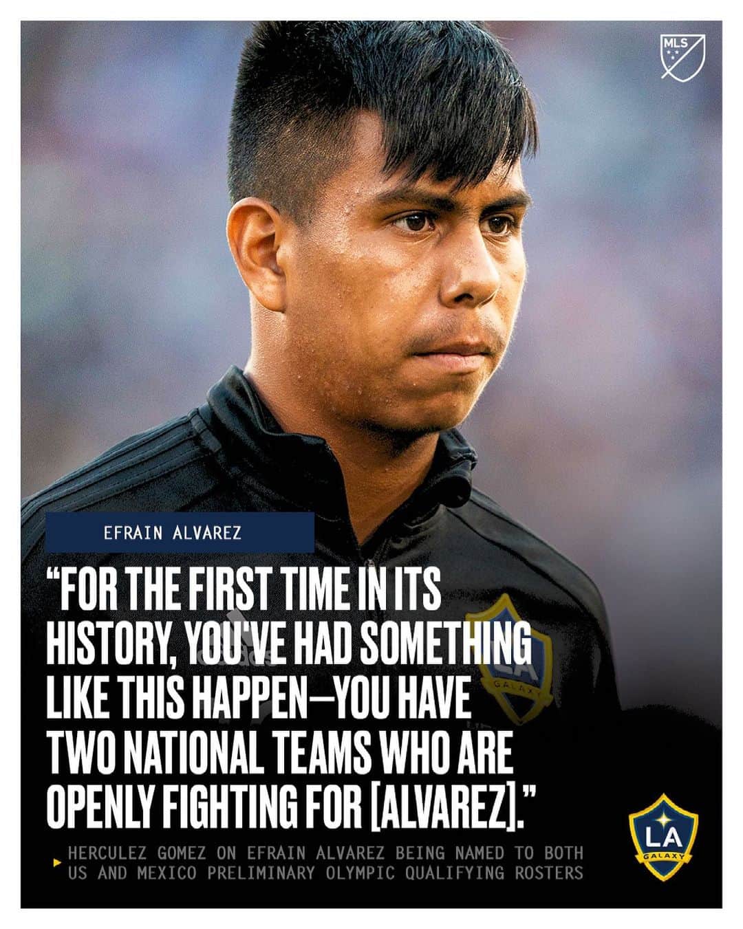 Major League Soccerのインスタグラム：「Who will Efra choose: 🇺🇸 or 🇲🇽?」