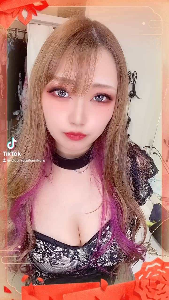 みくるんのインスタグラム：「この加工盛れる❤  #tiktok #ティックトック  #ギャル #君津 #千葉県 #キャバ嬢 #キャバクラ  #体入 #ポケパラ #ホスト #コスプレ #風俗 #風俗嬢 #シャンパン #アルマンド #谷間 #fカップ #おっぱいちゃん #ケツスタグラム  #お酒好きな人と繋がりたい #お酒好き女子 #お酒好き #いいね返し #いいねした人全員フォローする #いいねした人で気になった人フォロー #フォロー歓迎 #フォロー返します #フォローバック率100  #followforfollowback #follow4like」