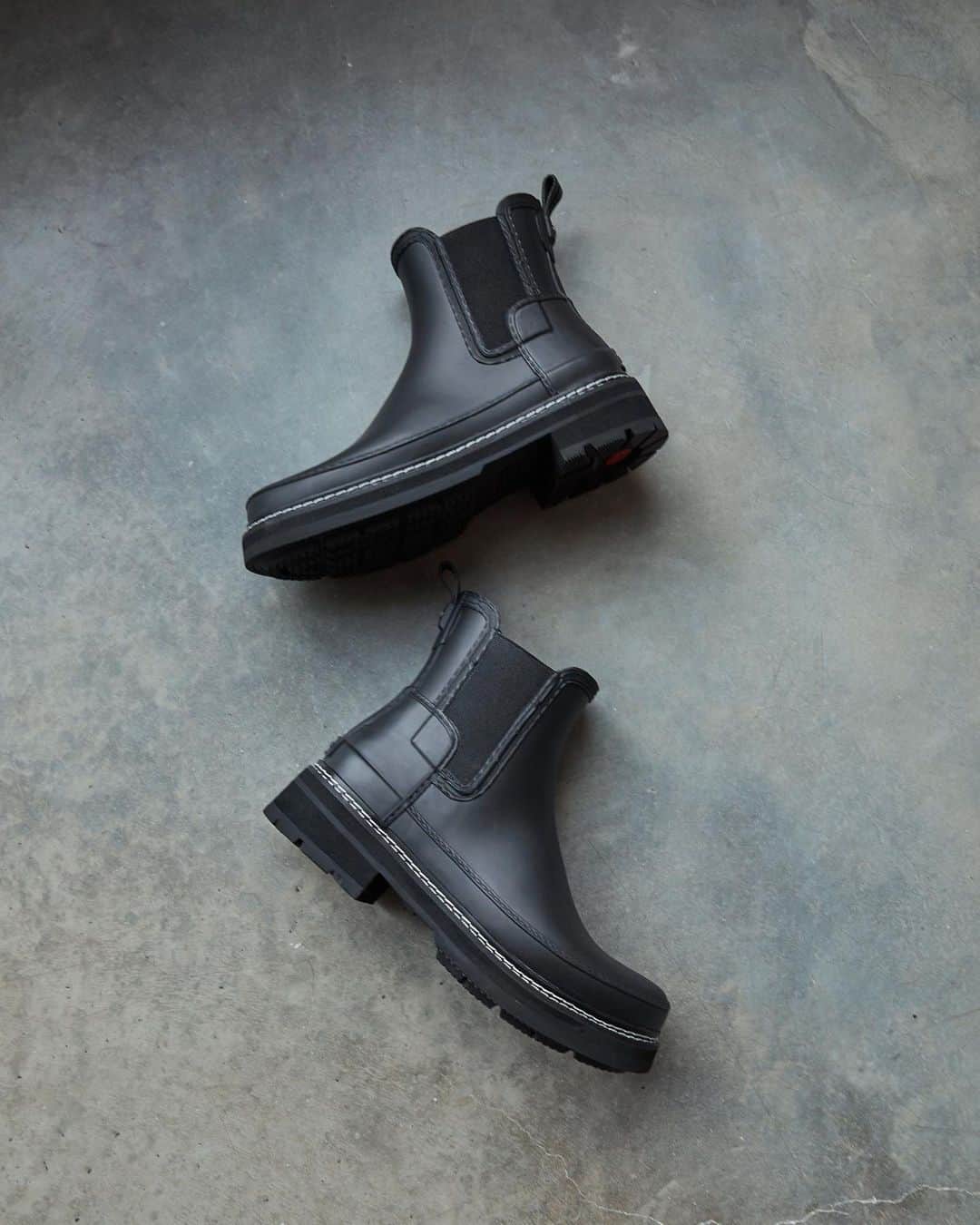 のインスタグラム：「Part pretty, part practical, totally necessary. These are the waterproof, vegan Refined Stich Chelsea Boots.」