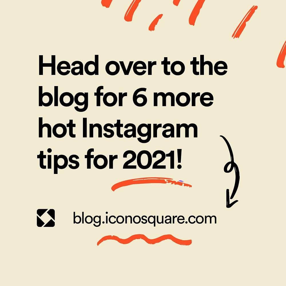 Iconosquareさんのインスタグラム写真 - (IconosquareInstagram)「Need inspo for your Instagram in 2021? 🔍  Try out these 11 HOT tips to incorporate into your strategy 🔥💣  There are 6 more on the blog click on the Omnilink #linkinbio  #instagrammarketing #socialmediatips #instatips #iconosquare」2月27日 1時16分 - iconosquare