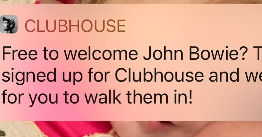 コルトン・ダンさんのインスタグラム写真 - (コルトン・ダンInstagram)「Welcome to #clubhouse @johnrossbowie. It’s weird.」2月27日 1時25分 - captdope