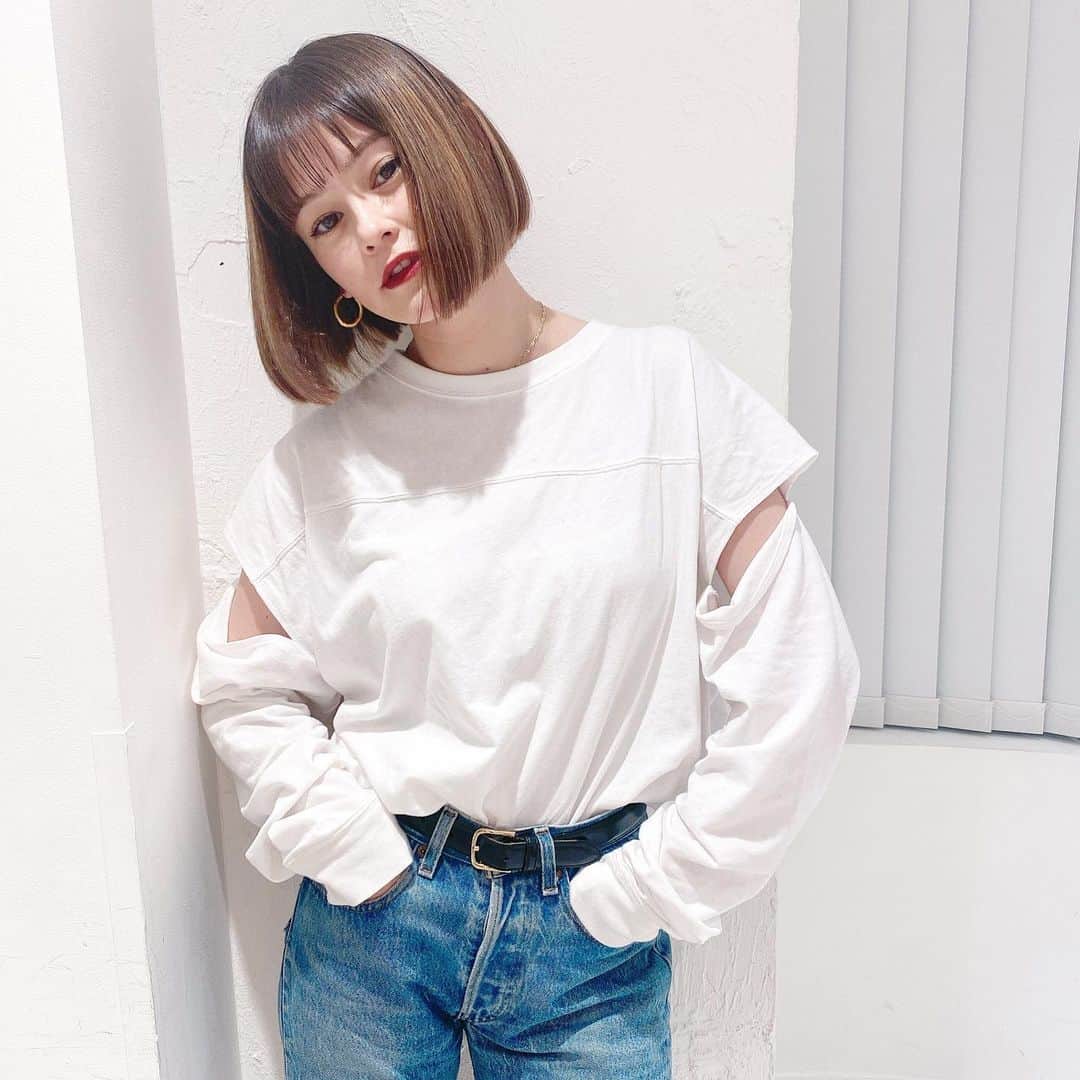 Sachiのインスタグラム：「Perfect girl @okss2121 🪐 &Emma BOB 🍅 BiG LoVE 🥑」
