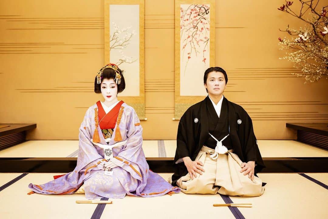 Syahriniのインスタグラム：「•  Happy 2nd Wedding Anniversary My Wonderful Husband, The Love Of My Life, The Man Of Tradition With Value, I Will Keep Falling In Love With You, I Love You @reinobarack !  _______________𝓢𝓨𝓡____________  #PrincesSyahrini #Tokyo_February27_2021 #2ndWeddingAnniversary」