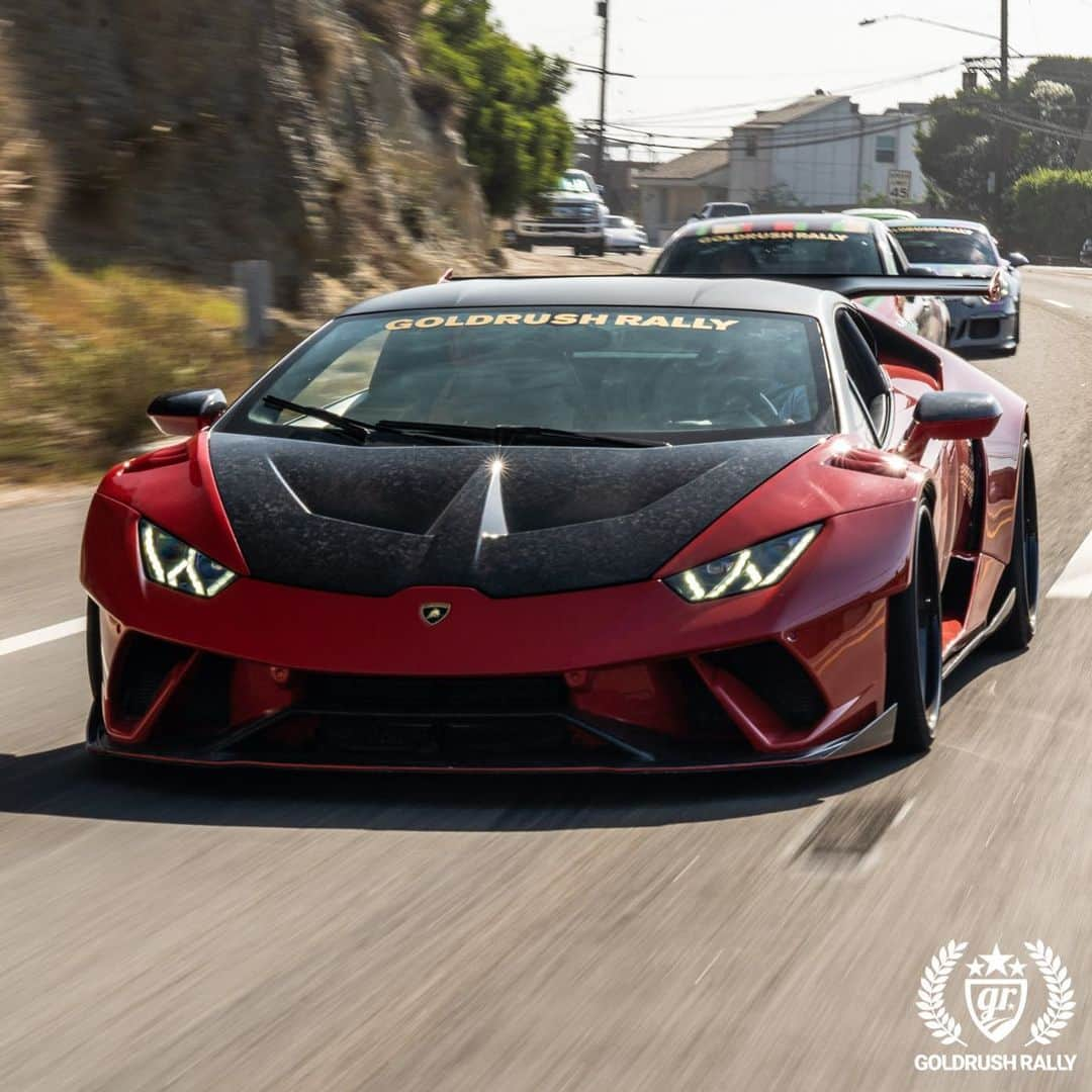 CARLiFESTYLEさんのインスタグラム写真 - (CARLiFESTYLEInstagram)「Widebody Huracan • Join @goldrushrally June 11-20 on their “Saints & Sinners” Tour. They’ll be starting in New York and making their way to Dallas   For more information visit goldRushRally.com or shoot them a DM. #carlifestyle #goldrushrally」2月27日 11時41分 - carlifestyle