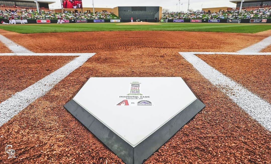 コロラド・ロッキーズのインスタグラム：「10 years ago today, @saltriverfields opened its gates 🏔🤝🐍」