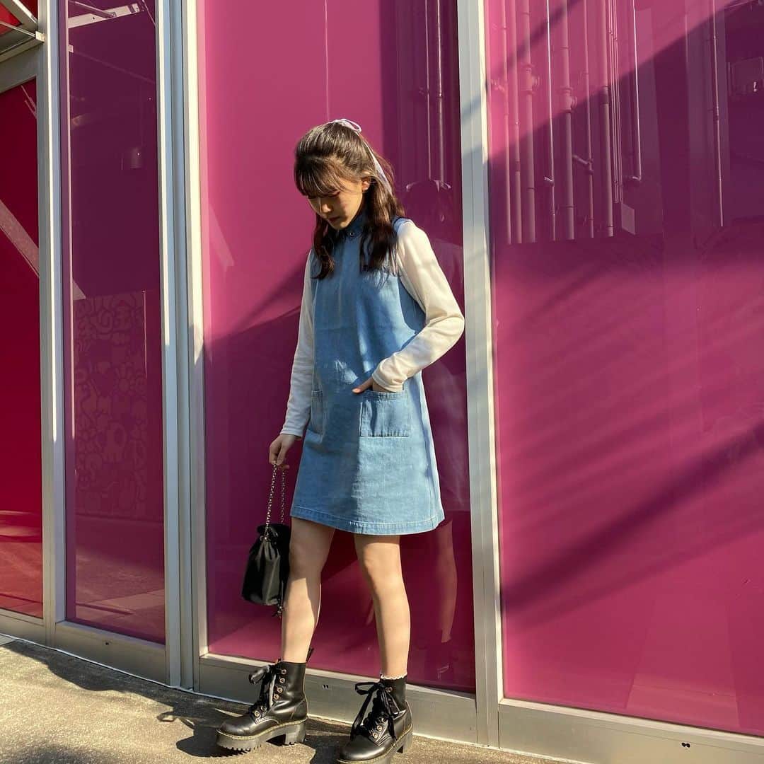 小林花南さんのインスタグラム写真 小林花南instagram この日のコーデはいい子ちゃん風だよう 逆光で見えづらいのはお許しください 今日のコーデ Ootd 小林花南 2月27日 11時44分 Kanami1001 Official